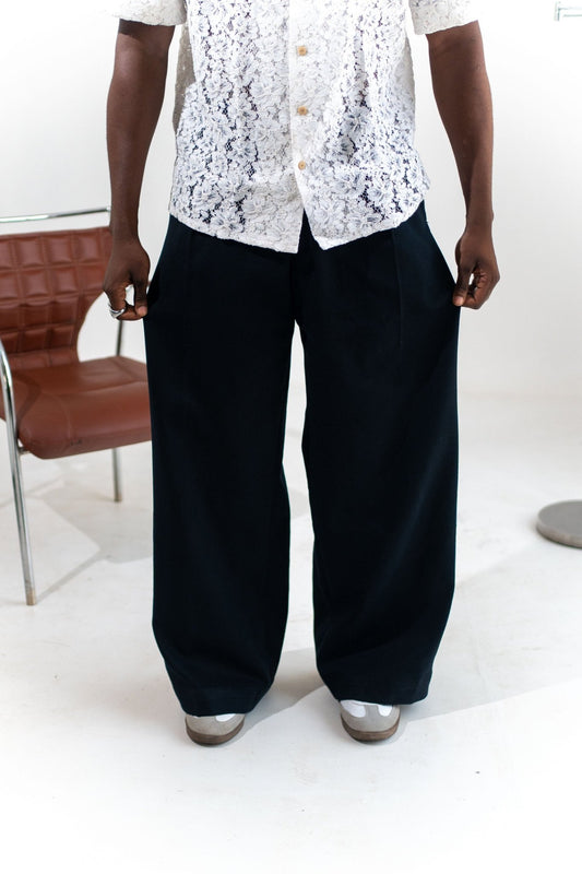 Black Baggy Pant - THE FEN BRAND