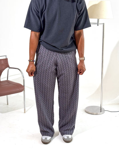 Ribbed Wide Leg Joggers - THE FEN BRAND