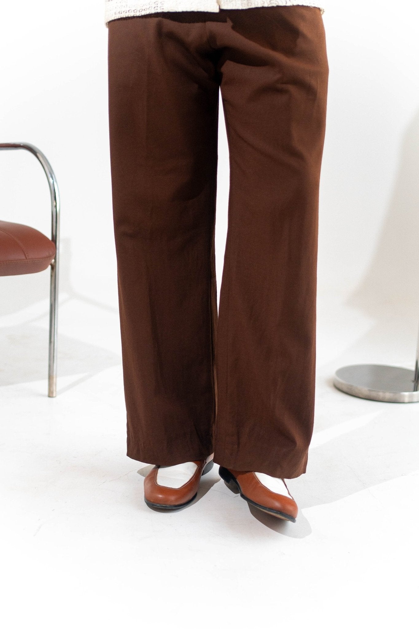 The Brown Cropped Pant - THE FEN BRAND