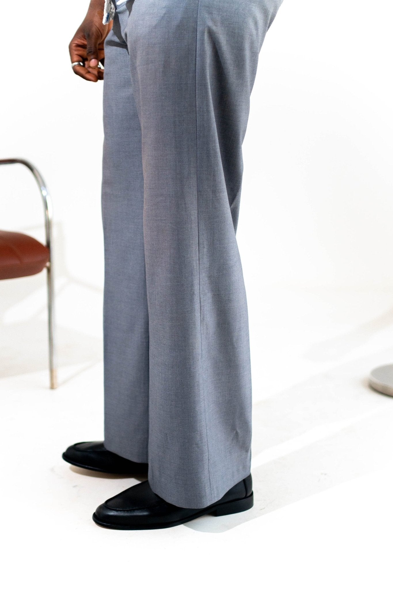 The Grey Cropped Pant - THE FEN BRAND